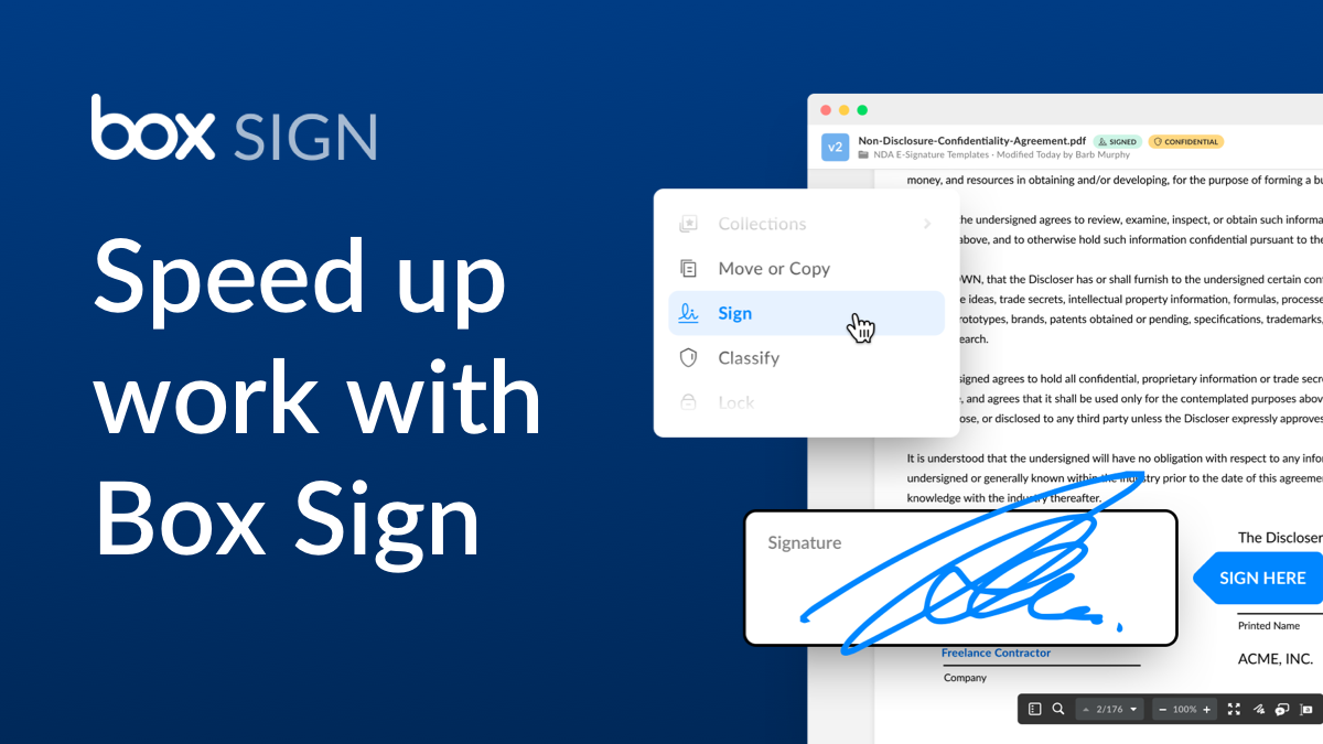 Box Sign Software Box Sign Software