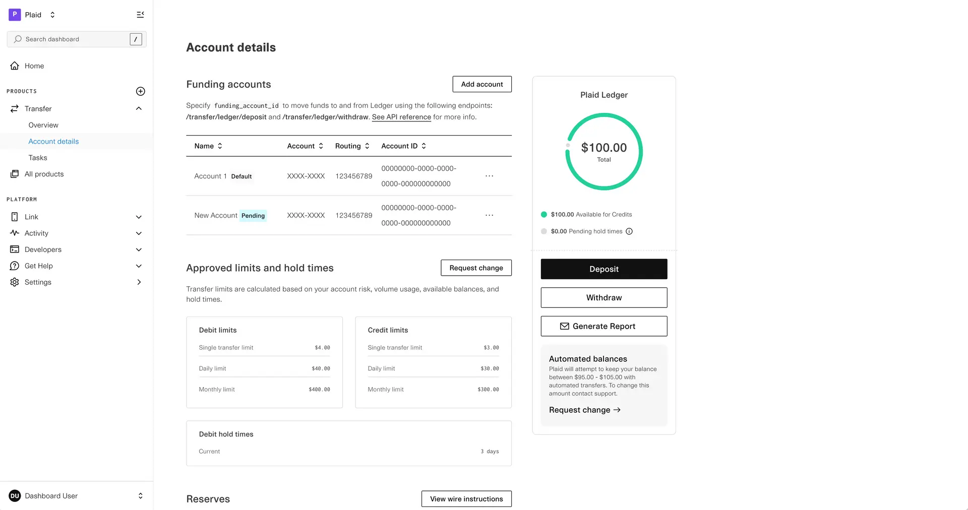 Plaid API Integration Plaid API Integration