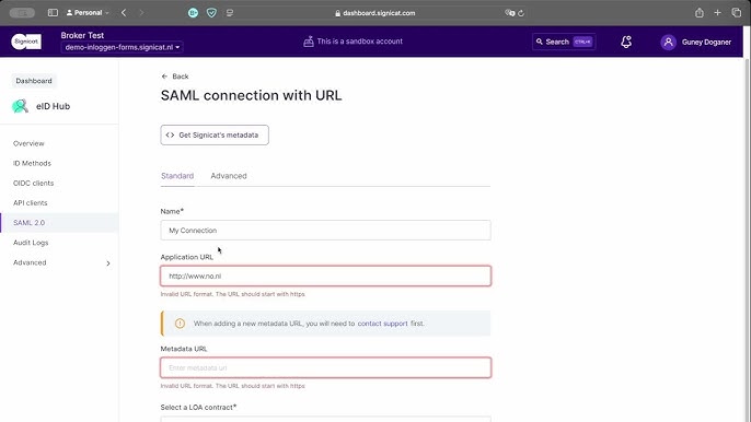 Signicat API Signicat