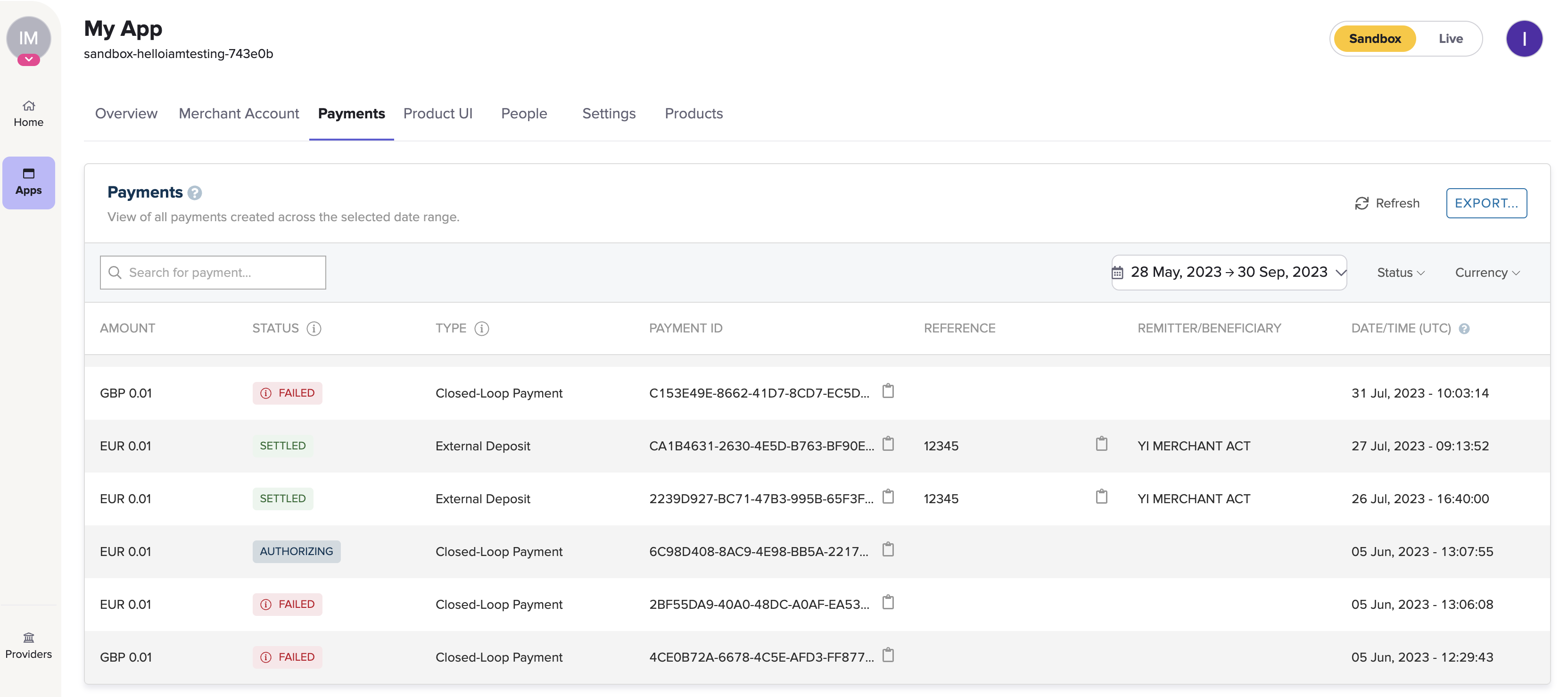TrueLayer API Integration TrueLayer API Integration
